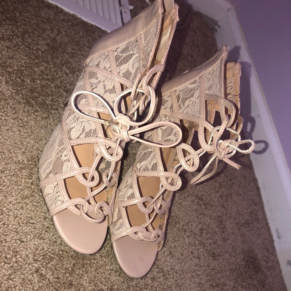 Sexy Lace Up Heels